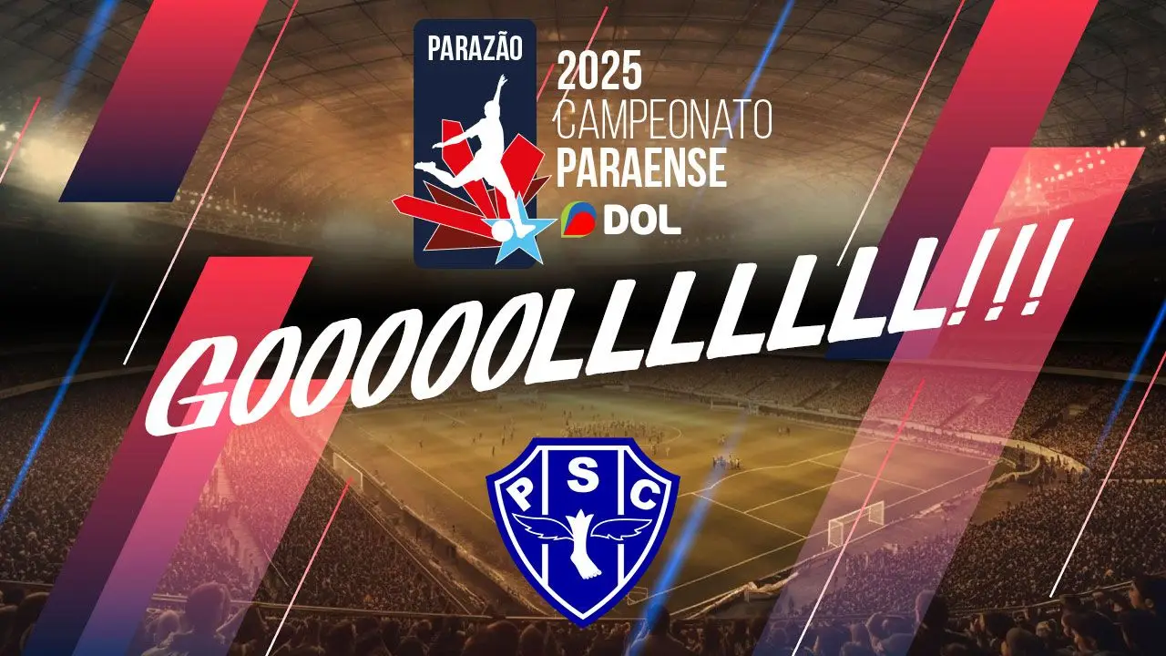 EEEEEEEEEEEEEEEEE GGGGGGGGGGGGOOOOOOOOOOOOLLLLLLLLLLL DO PAYSANDU! Bola na área, a zaga do Capitão Poço não corta e Quintana, como um atacante chuta forte para abrir o placar. Paysandu 1X0 Capitão Poço