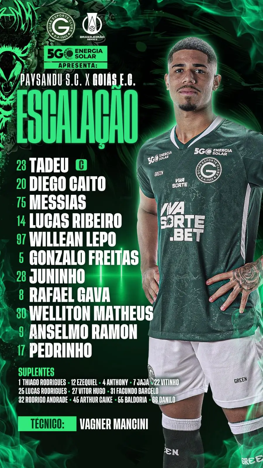 Periquito escalado!