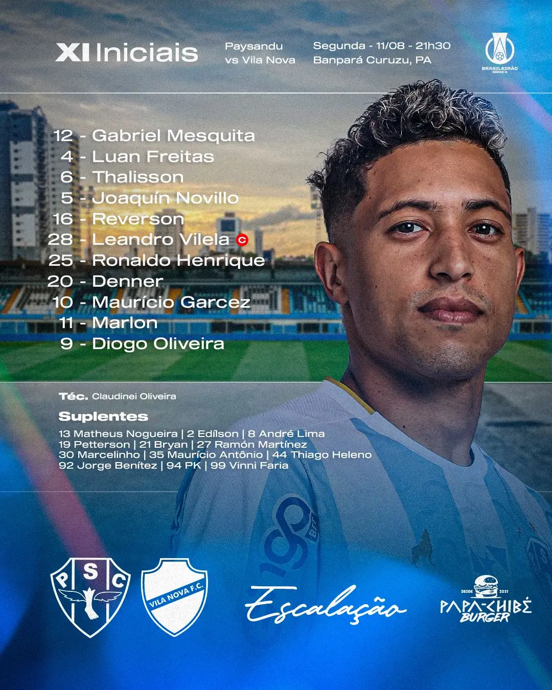 Papão Escalado!