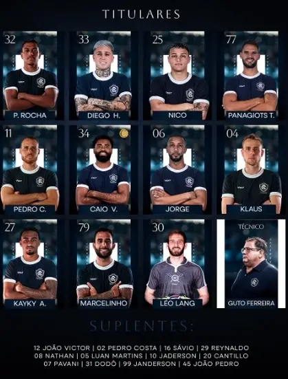 Leão também com o time confirmado