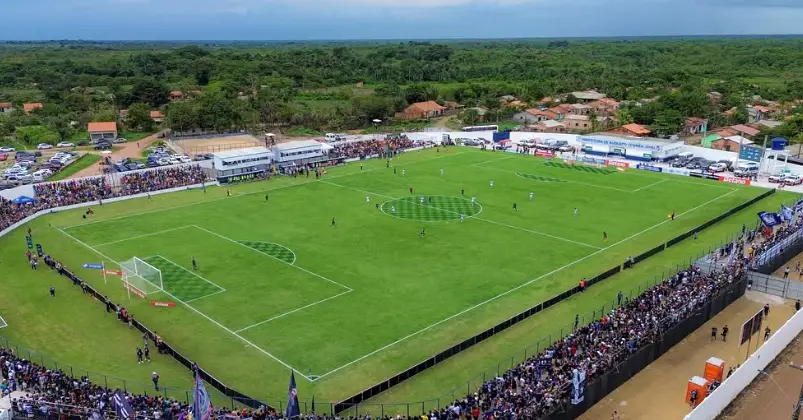 Os jogos da Tuna estão sendo em Augusto Corrêa, local que vem sendo utilizado devido às obras no Estádio do Souza