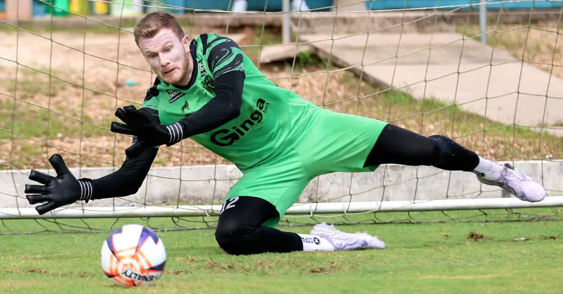 O goleiro Jean Drosny sofreu lesão na coxa e foi vetado pelos médicos.