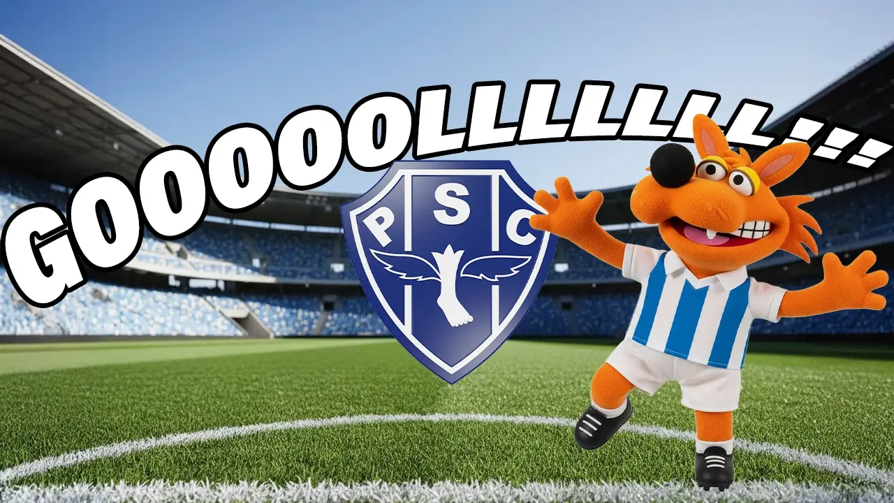 Marcinho levanta a cabeça e encontra Caio Mello livre na intermediária. De fora da área, o atacante solta uma bomba rasteira, sem chances para o goleiro, e abre o placar na grande final.