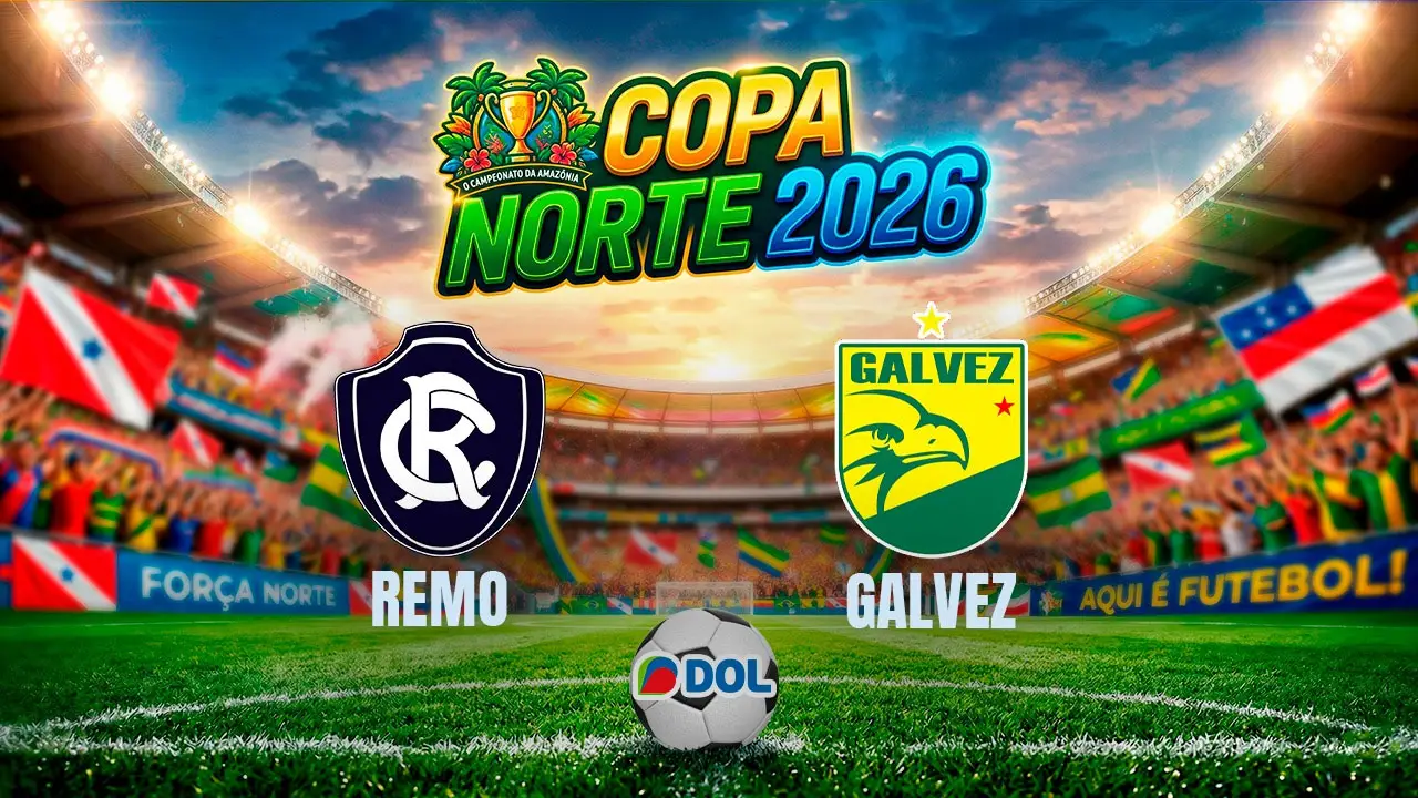 Alô, Fenômeno Azul! Estamos chegando para as emoções de Remo x Galvez, pela última rodada da primeira fase da Copa Norte
